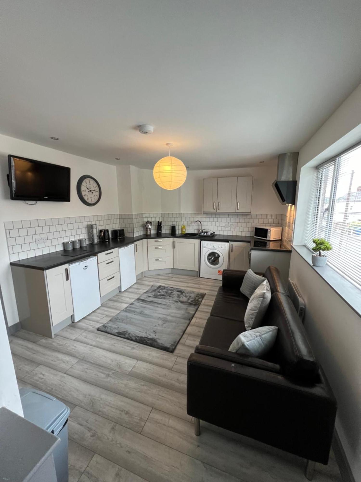 Cosy Modern Apartment Warrington Luaran gambar